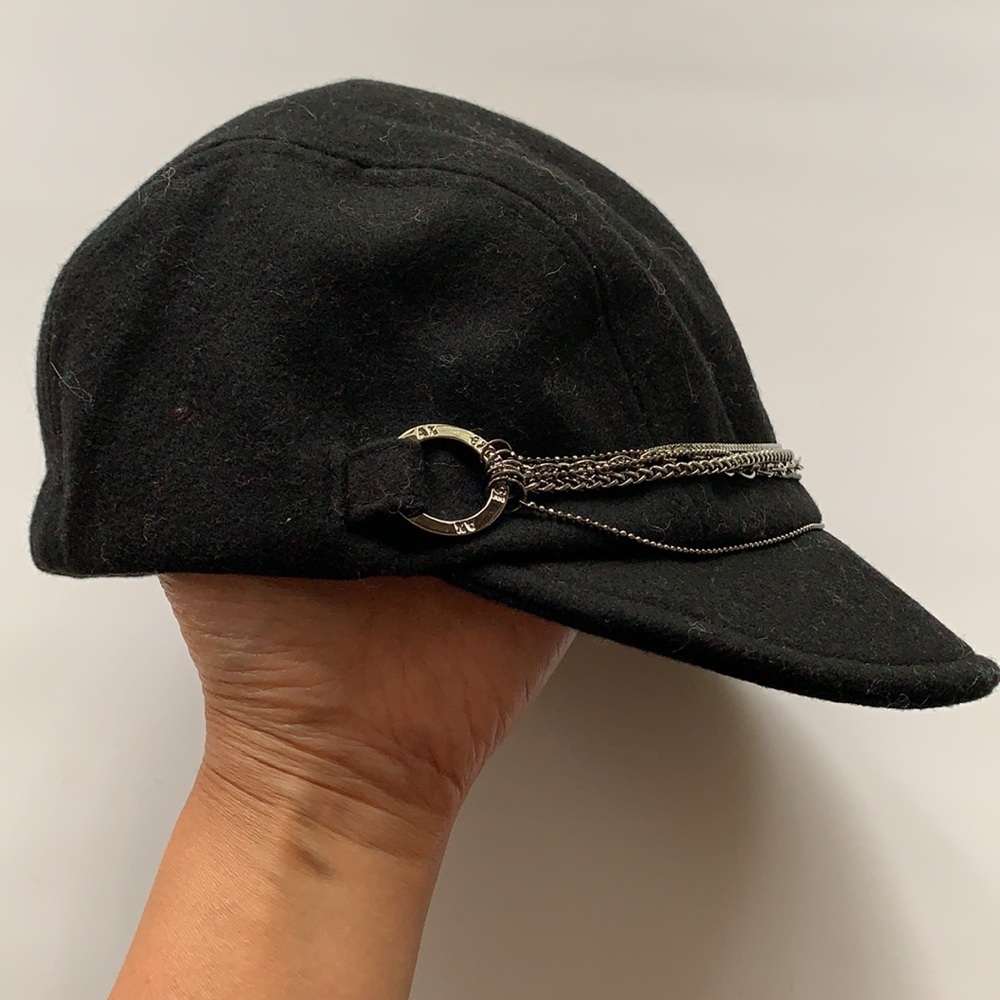NWOT Armani Exchange Wool Baseball Hat
